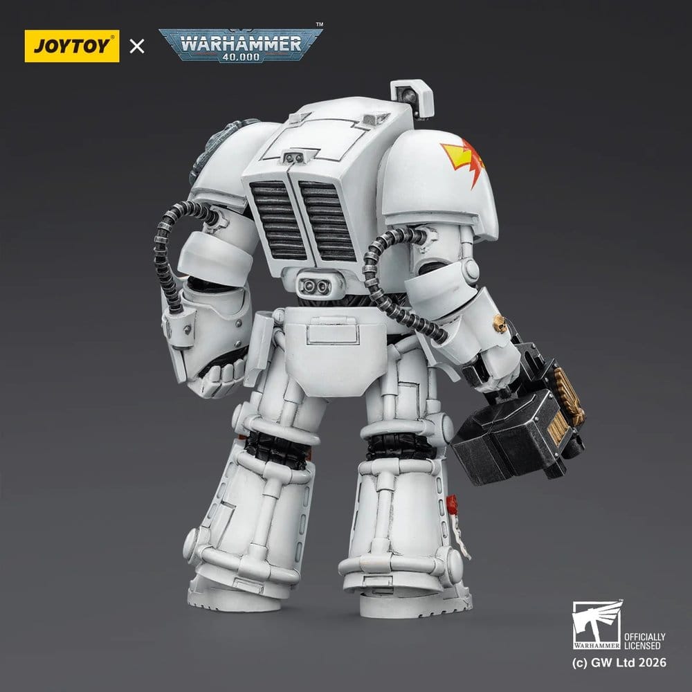 Warhammer 40,000 Figura White Scars Terminator 2 with Power Fist and Storm Bolter 14 cm