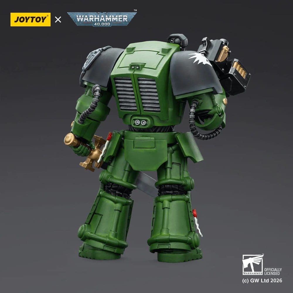 Warhammer 40,000 Figura Salamanders Terminator 1 with Power Sword and Storm Bolter 14 cm