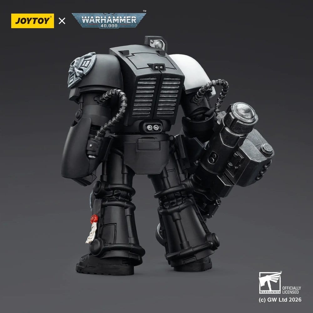 Warhammer 40,000 Figura Raven Guard Terminator 3 with Power Fist and Assault Cannon 14 cm
