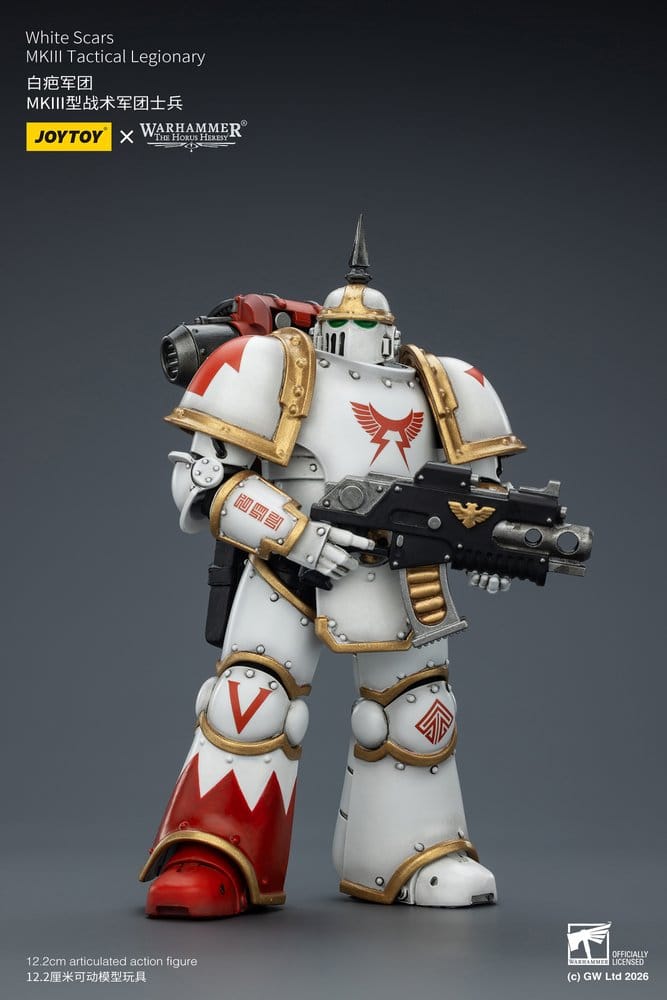 Warhammer The Horus Heresy Figura White Scars MKIll Tactical Legionary 12 cm