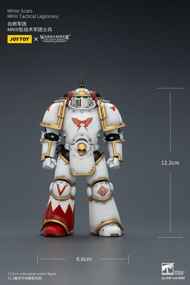 Warhammer The Horus Heresy Figura White Scars MKIll Tactical Legionary 12 cm