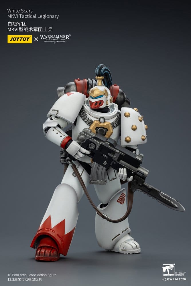Warhammer The Horus Heresy Figura White Scars MKVI Tactical Legionary 12 cm