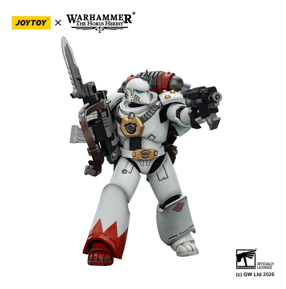 Warhammer The Horus Heresy Figura White Scars MKVI Tactical Legionary 12 cm