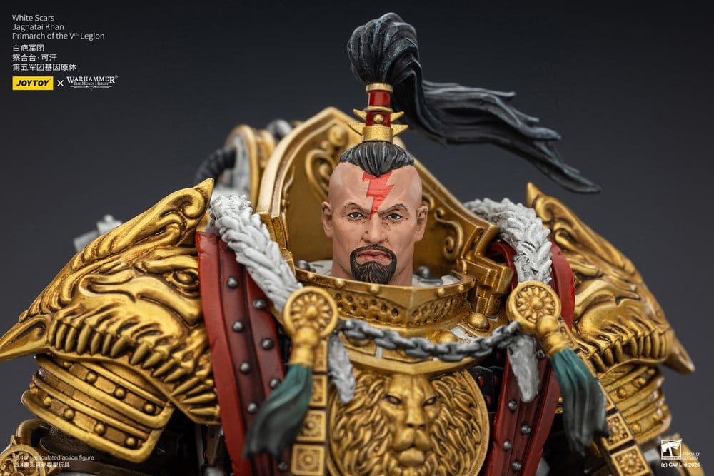 Warhammer The Horus Heresy Figura White Scars Jaghatai Khan Primarch of the Vth Legion 19 cm