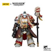 Warhammer 40,000 Figura White Scars Stormseer Consul com Bastão de Força e Pistola Bolt 12 cm