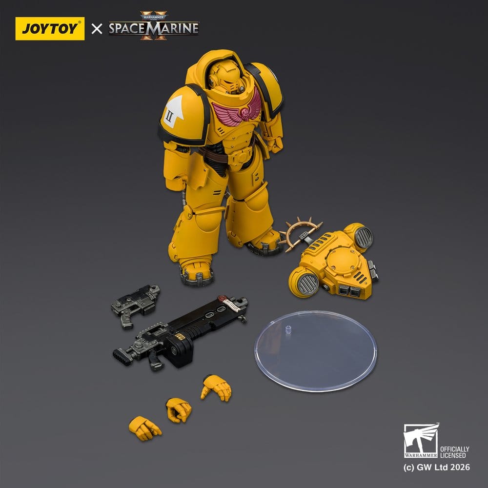 Warhammer 40,000 Figura Game Edition Imperial Fists Heavy Intercessor 13 cm