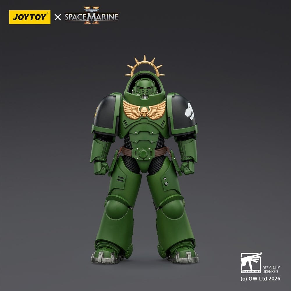 Warhammer 40,000 Figura Edição Jogo Salamandras Intercessor Pesado 13 cm