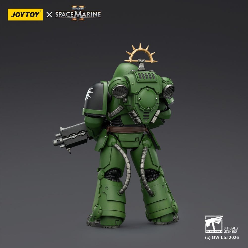 Warhammer 40,000 Figura Edição Jogo Salamandras Intercessor Pesado 13 cm