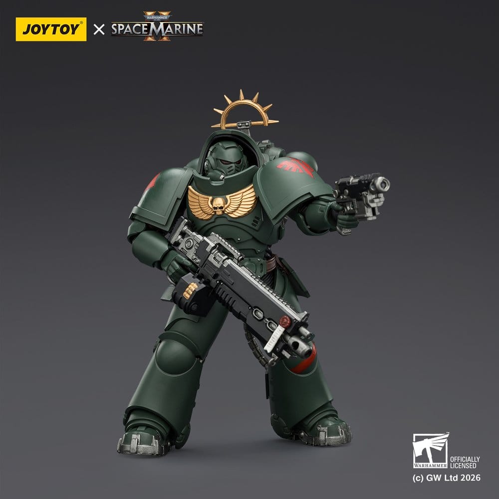 Warhammer 40,000 Figura Game Edition Dark Angels Heavy Intercessor 13 cm