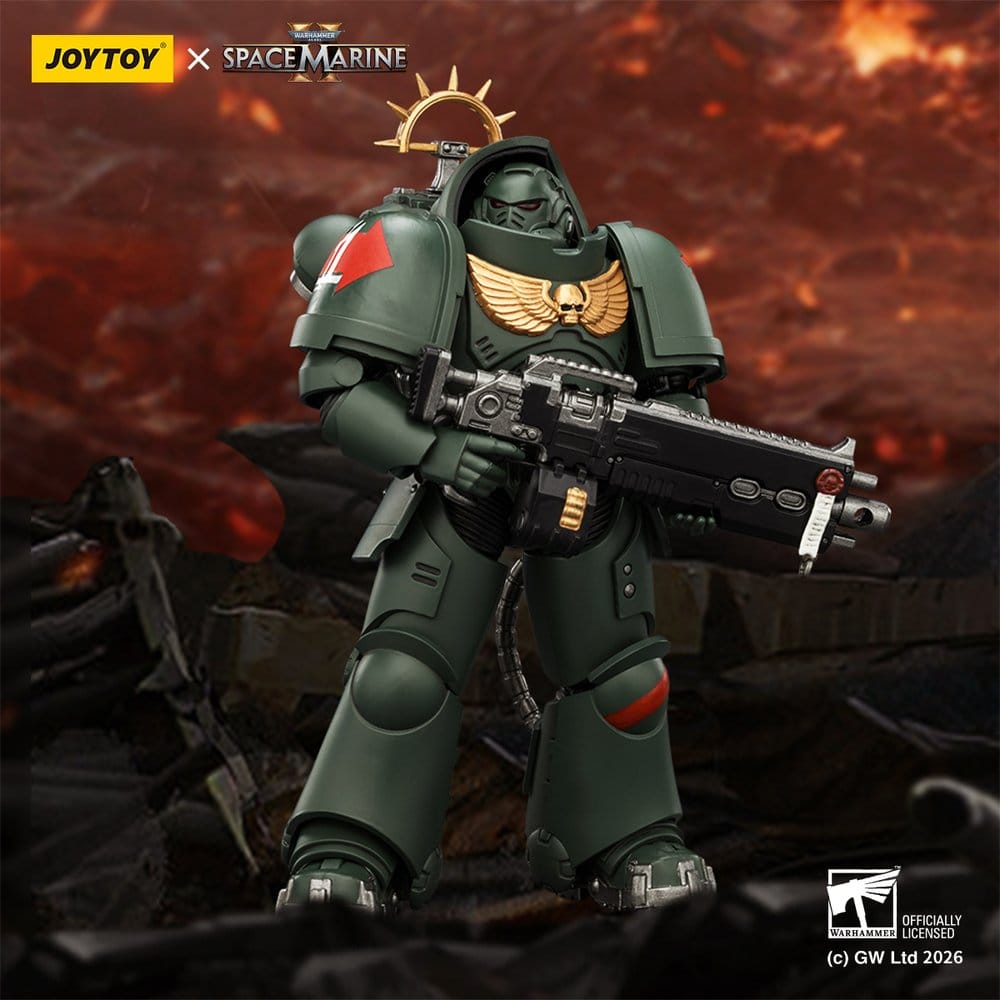 Warhammer 40,000 Figura Game Edition Dark Angels Heavy Intercessor 13 cm
