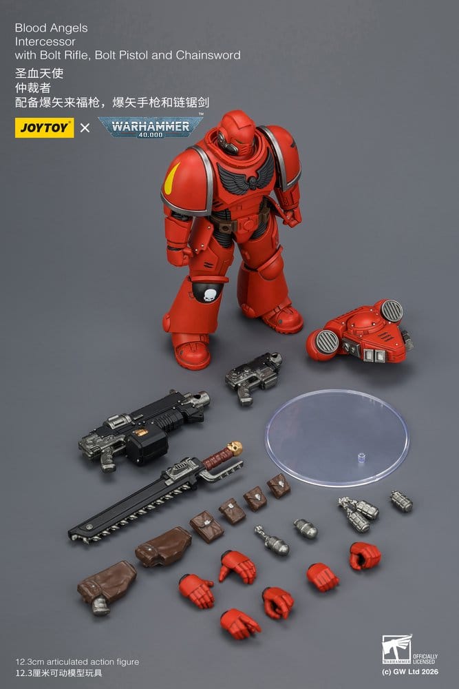 Warhammer 40,000 Figura Blood Angels Intercessor 12 cm