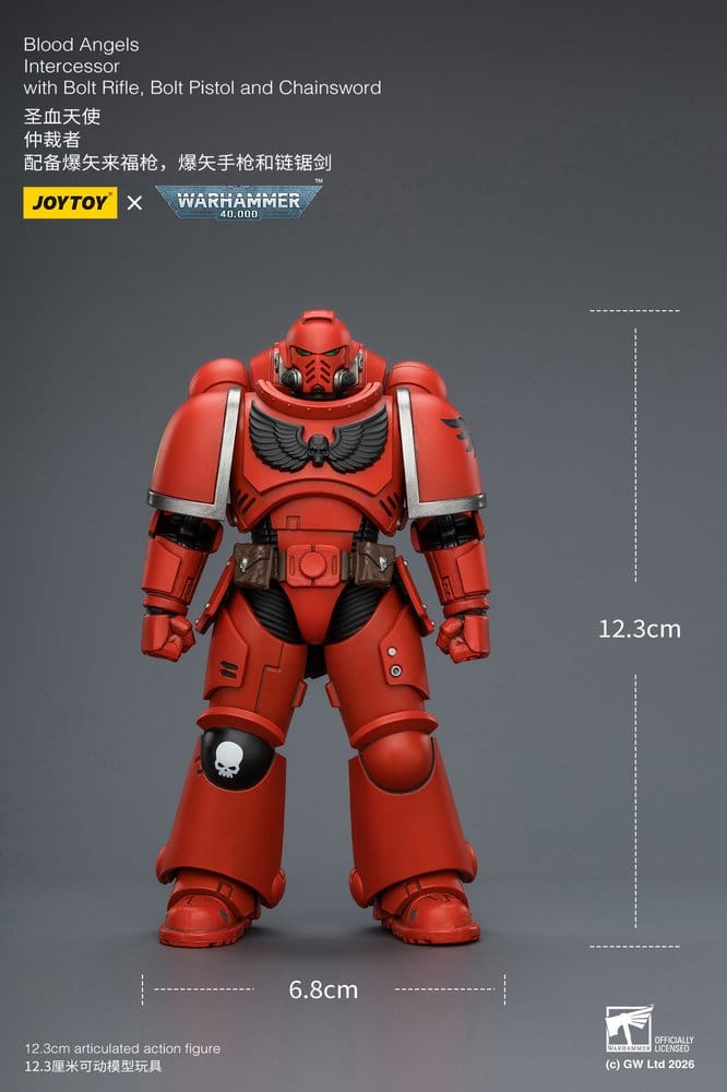 Warhammer 40,000 Figura Blood Angels Intercessor 12 cm