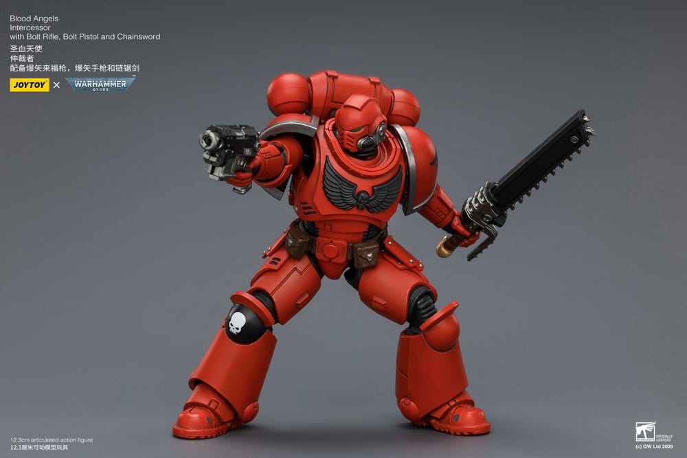 Warhammer 40,000 Figura Blood Angels Intercessor 12 cm