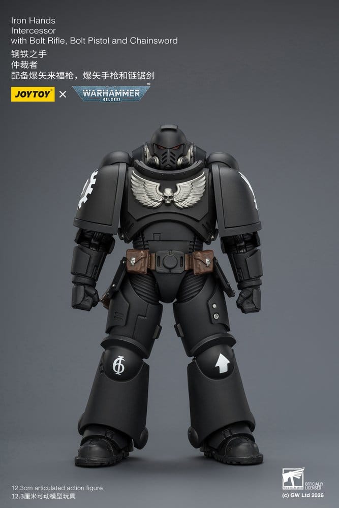 Warhammer 40,000 Figura Iron Hands Intercessor 12 cm