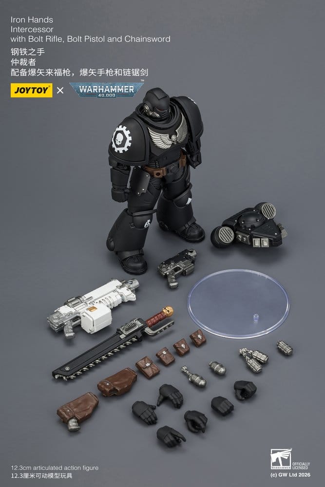 Warhammer 40,000 Figura Iron Hands Intercessor 12 cm