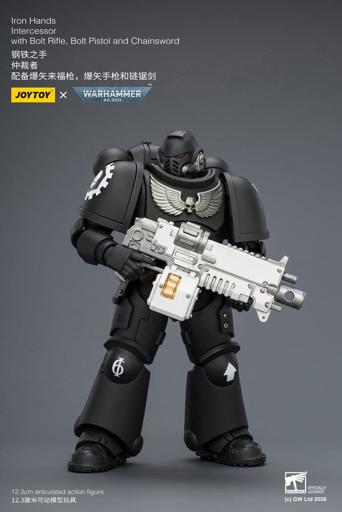 Warhammer 40,000 Figura Iron Hands Intercessor 12 cm