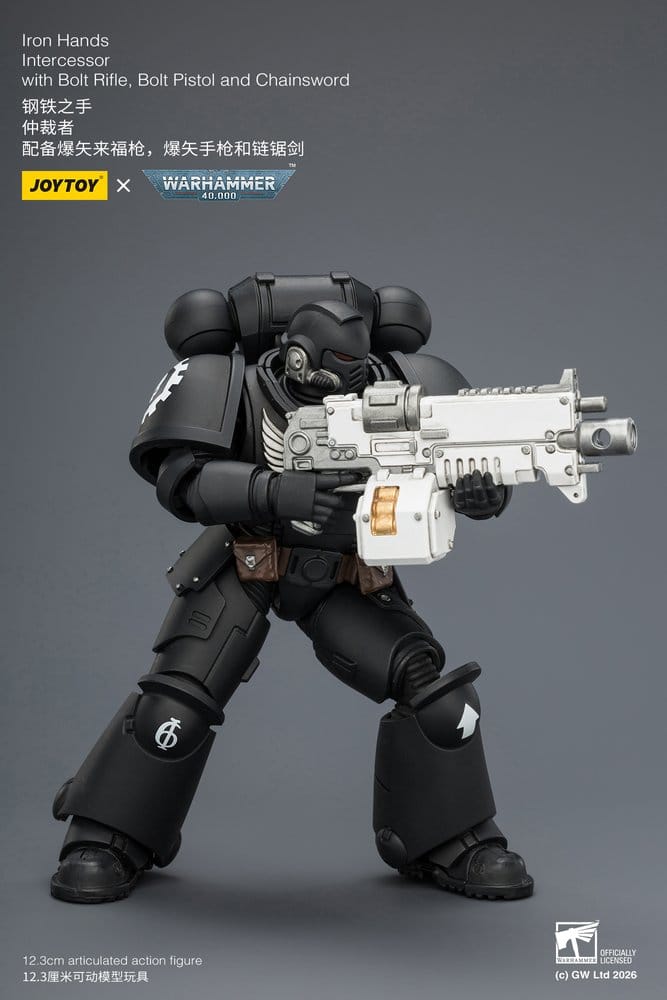 Warhammer 40,000 Figura Iron Hands Intercessor 12 cm
