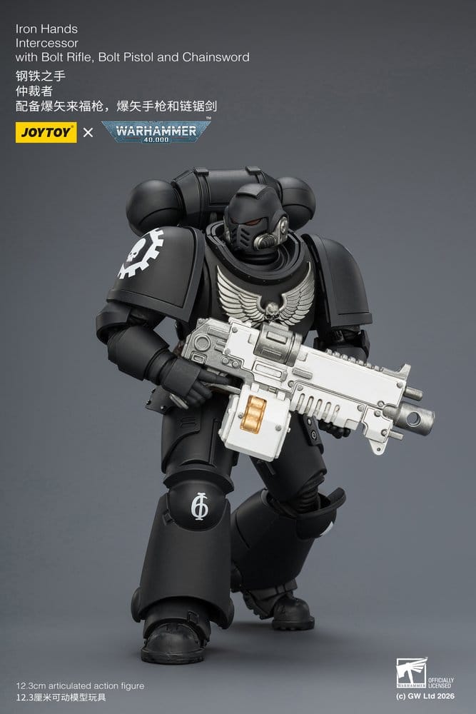 Warhammer 40,000 Figura Iron Hands Intercessor 12 cm
