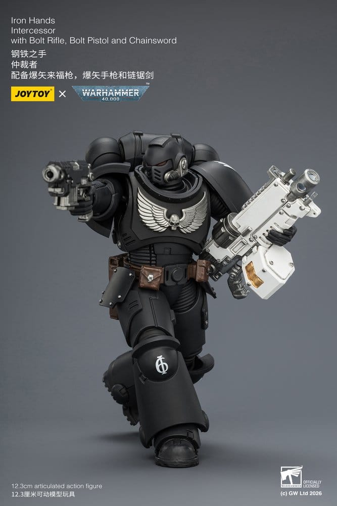 Warhammer 40,000 Figura Iron Hands Intercessor 12 cm