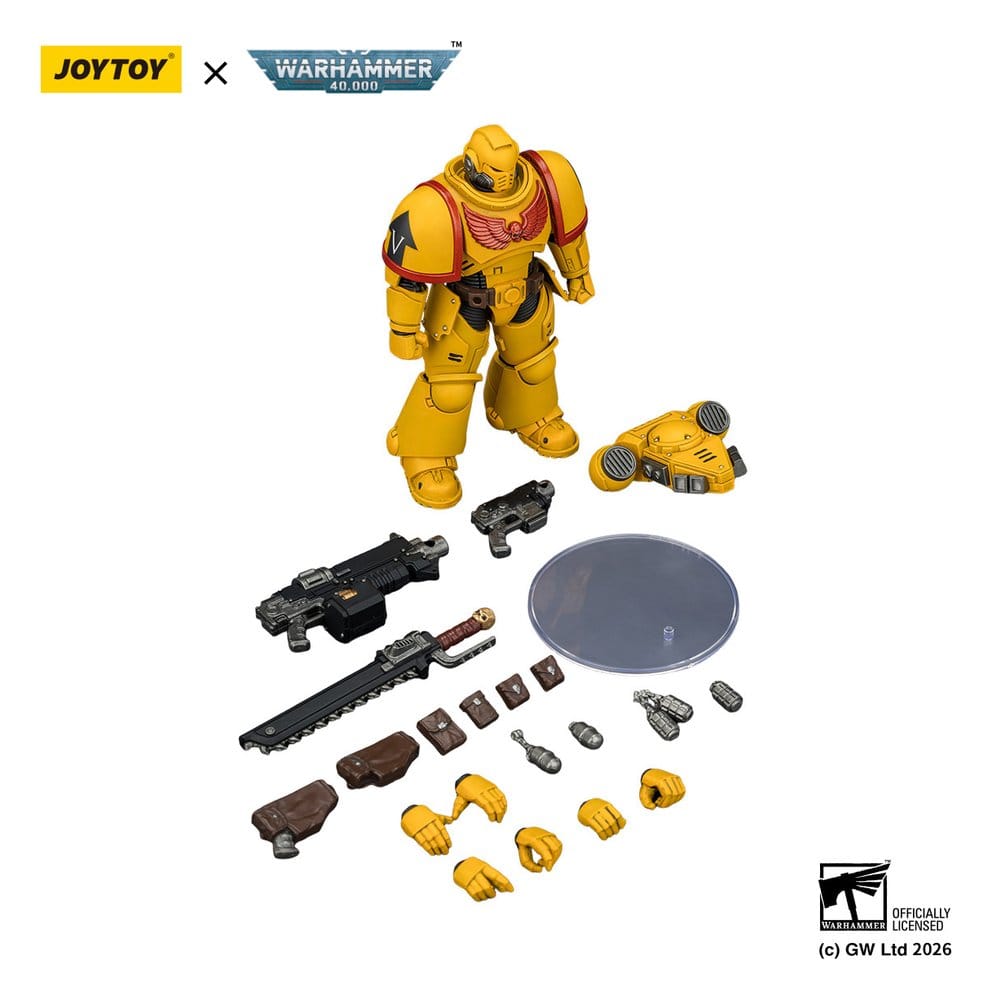 Warhammer 40,000 Figura Imperial Fists Intercessor 12 cm