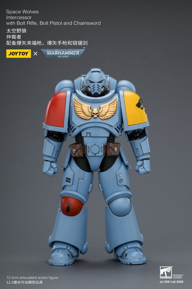 Warhammer 40,000 Figura Space Wolves Intercessor 12 cm