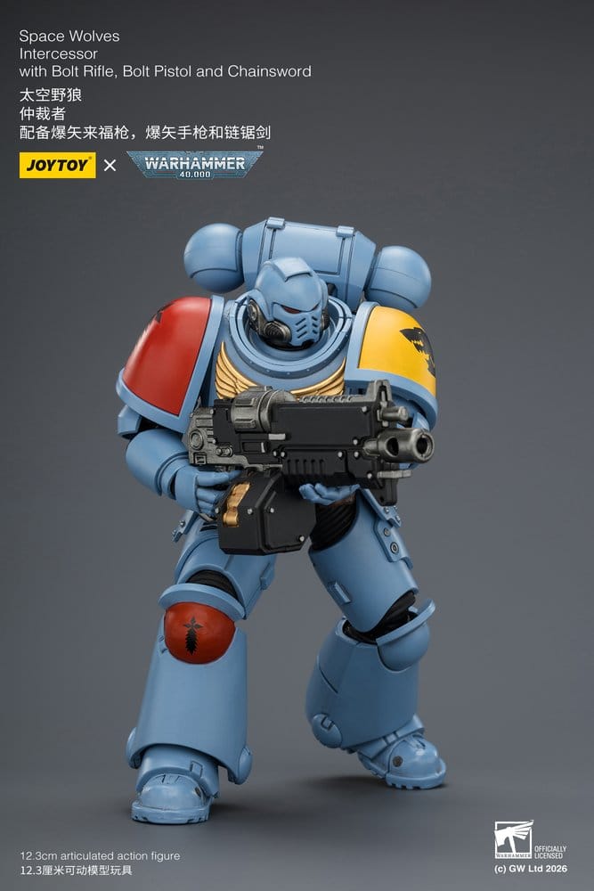 Warhammer 40,000 Figura Space Wolves Intercessor 12 cm