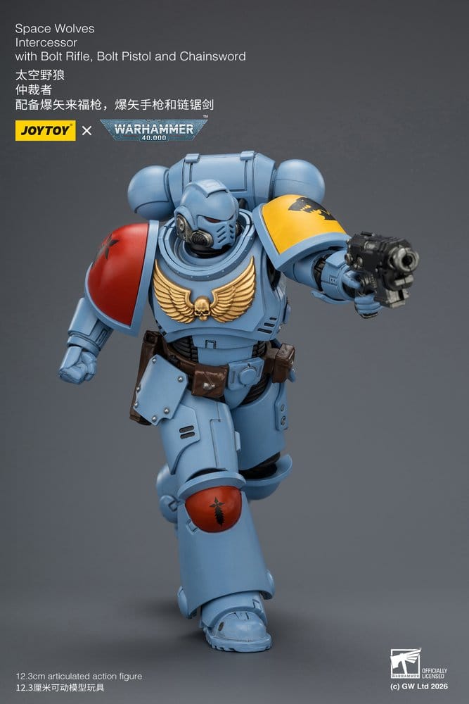 Warhammer 40,000 Figura Space Wolves Intercessor 12 cm