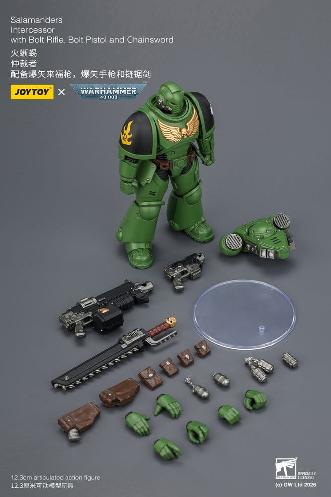 Warhammer 40,000 Figura Salamanders Intercessor 12 cm