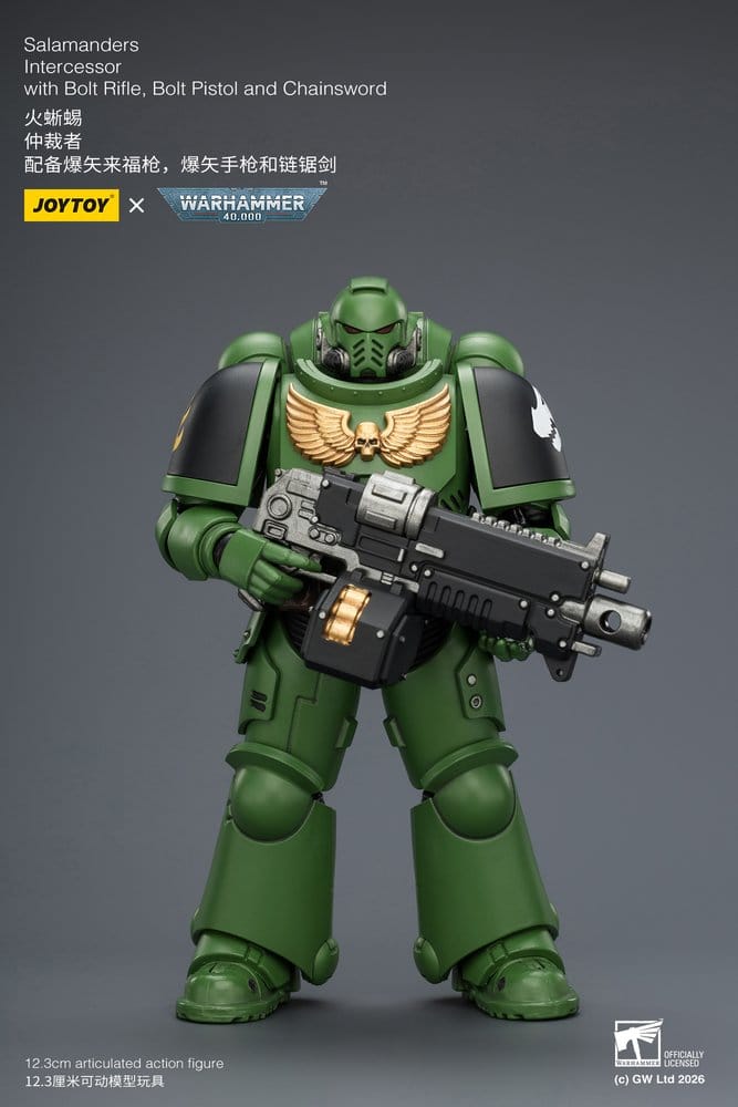 Warhammer 40,000 Figura Salamanders Intercessor 12 cm