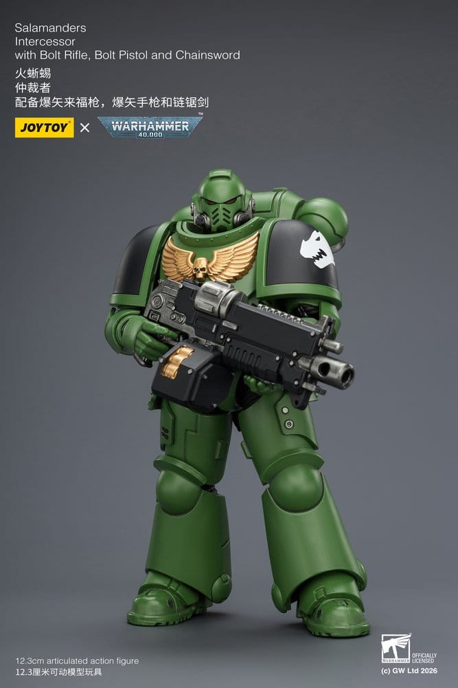 Warhammer 40,000 Figura Salamanders Intercessor 12 cm