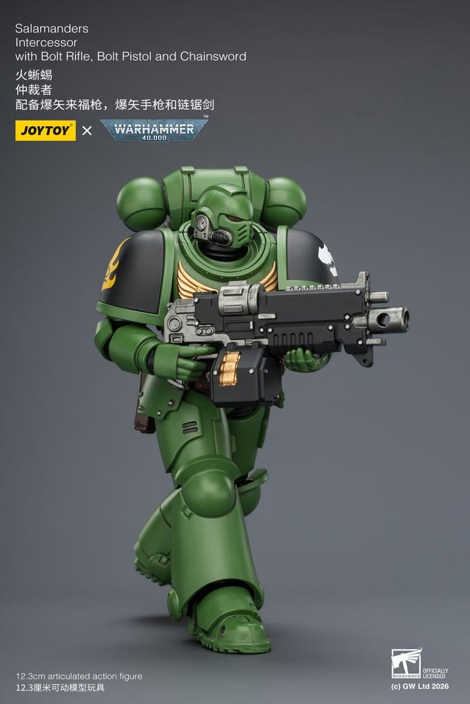 Warhammer 40,000 Figura Salamanders Intercessor 12 cm