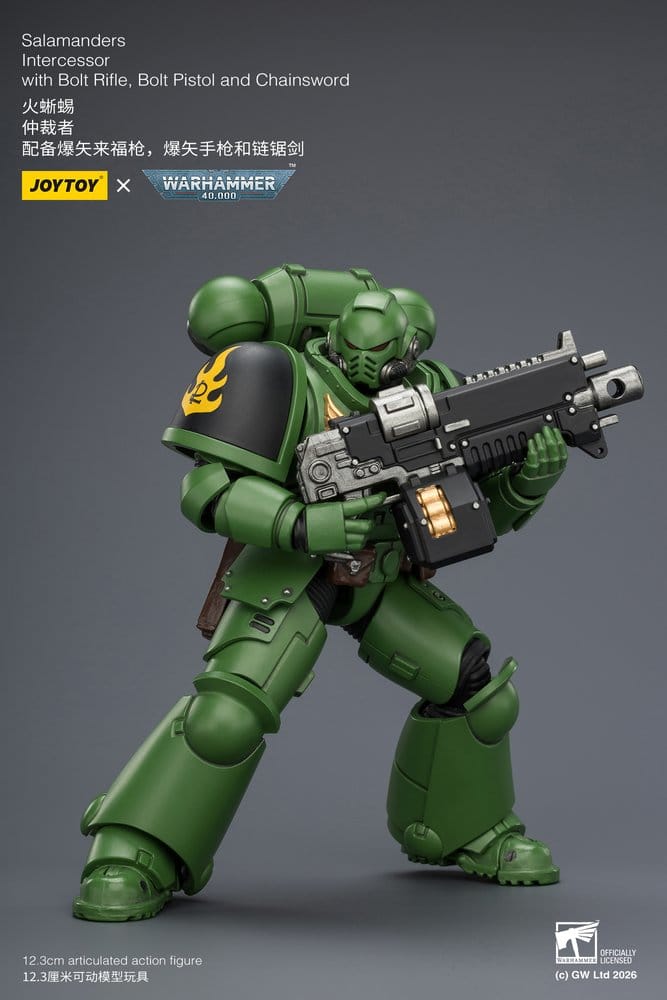 Warhammer 40,000 Figura Salamanders Intercessor 12 cm