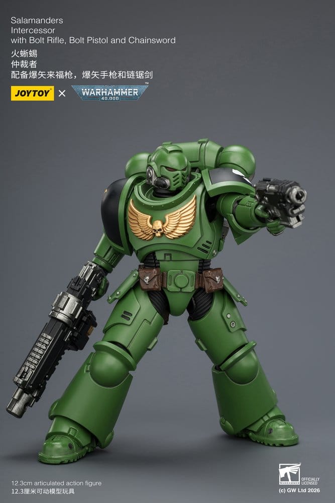 Warhammer 40,000 Figura Salamanders Intercessor 12 cm