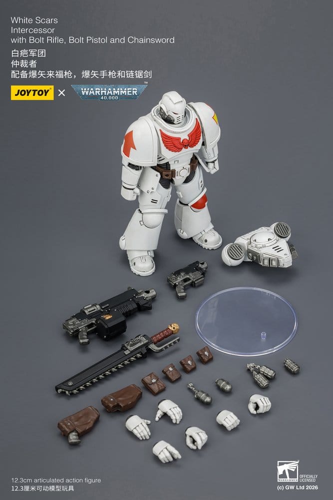 Warhammer 40,000 Figura White Scars Intercessor 12 cm