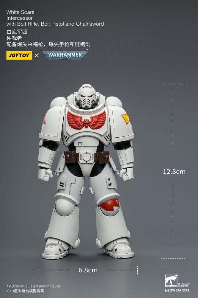 Warhammer 40,000 Figura White Scars Intercessor 12 cm