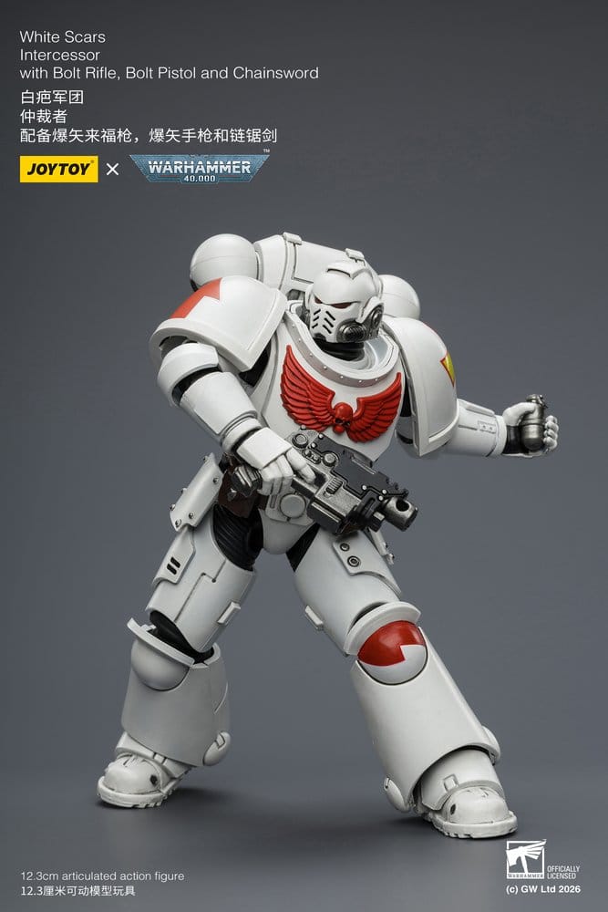 Warhammer 40,000 Figura White Scars Intercessor 12 cm