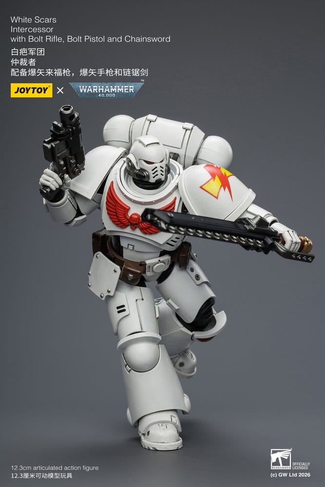 Warhammer 40,000 Figura White Scars Intercessor 12 cm