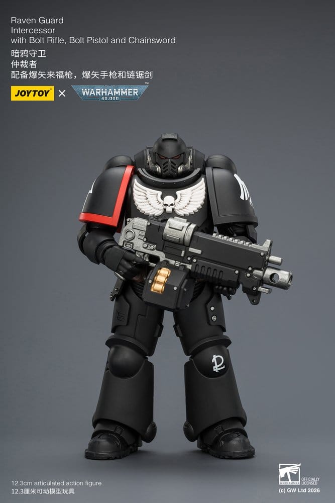 Warhammer 40,000 Figura Raven Guard Intercessor 12 cm