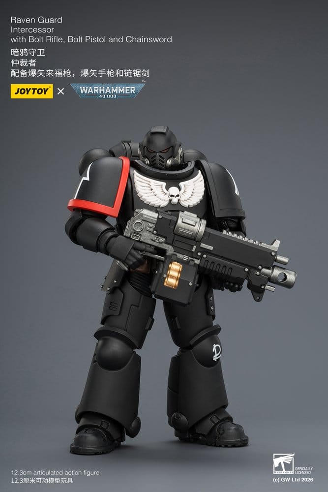 Warhammer 40,000 Figura Raven Guard Intercessor 12 cm