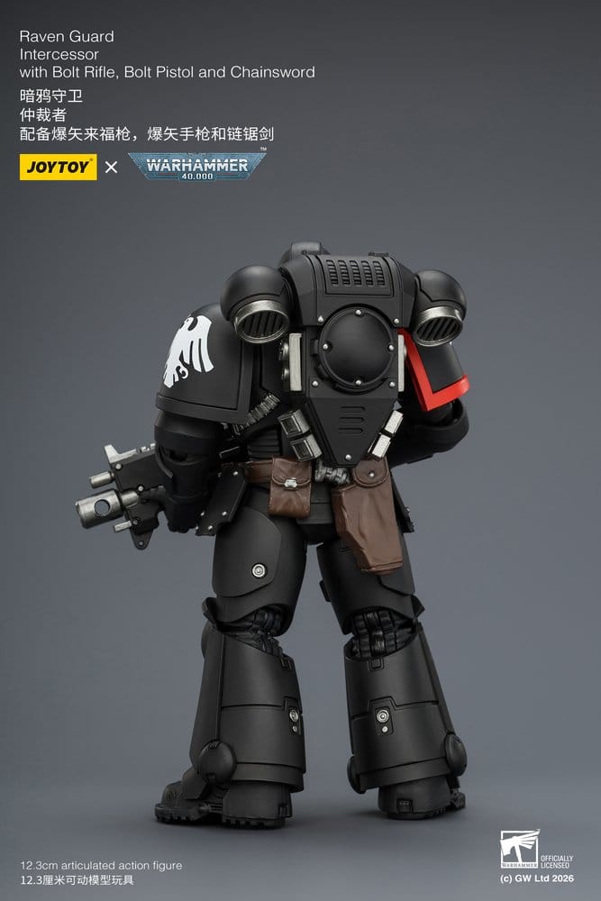 Warhammer 40,000 Figura Raven Guard Intercessor 12 cm