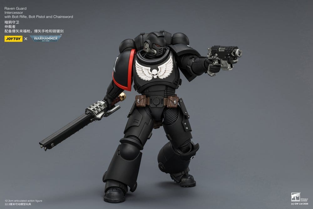 Warhammer 40,000 Figura Raven Guard Intercessor 12 cm
