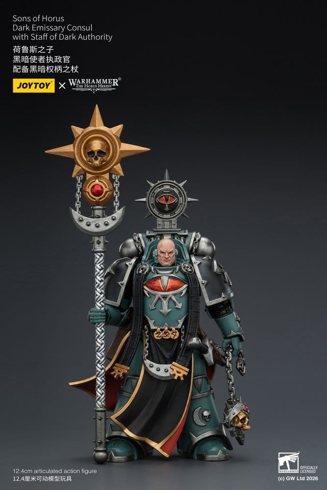 Warhammer The Horus Heresy Figura Sons of Horus Dark Emissary Consul 12 cm