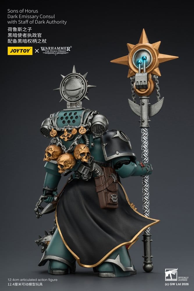 Warhammer The Horus Heresy Figura Sons of Horus Dark Emissary Consul 12 cm