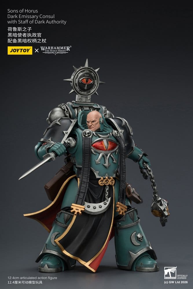 Warhammer The Horus Heresy Figura Sons of Horus Dark Emissary Consul 12 cm