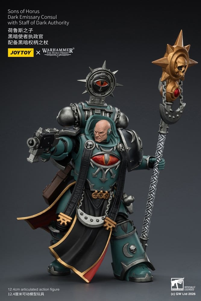 Warhammer The Horus Heresy Figura Sons of Horus Dark Emissary Consul 12 cm