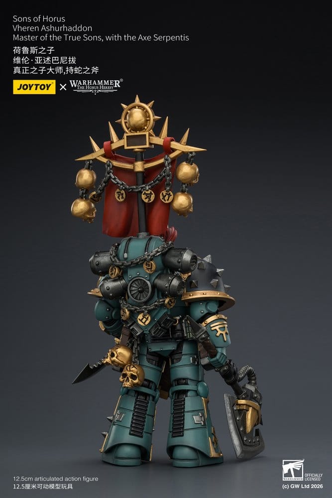 Warhammer The Horus Heresy Figura Sons of Horus Vheren Ashurhaddon Master of the True Sons 13 cm