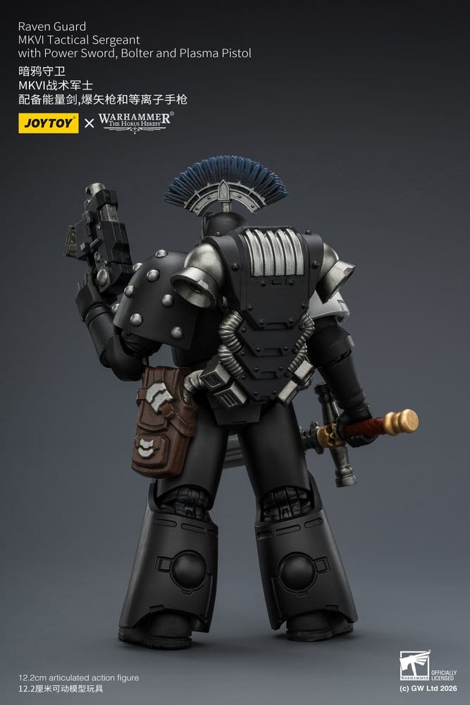Warhammer 40,000 Figura Raven Guard MkVI Tactical Sergeant 12 cm