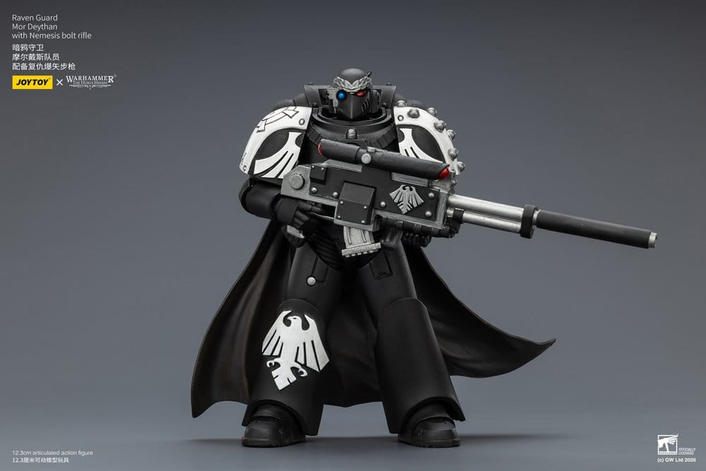 Warhammer 40.000 Figura Raven Guard Mor Deythan 12 cm