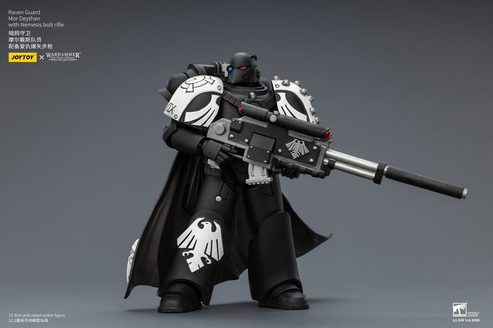 Warhammer 40.000 Figura Raven Guard Mor Deythan 12 cm