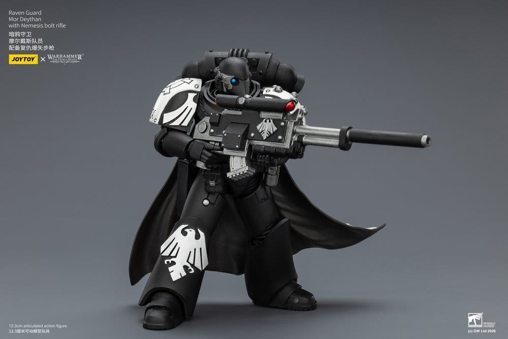 Warhammer 40.000 Figura Raven Guard Mor Deythan 12 cm